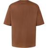 Adidas Round Neck Letter Print Casual Short Sleeve Drop Shoulder T-Shirt Men Tops Brown Han-Jade-White JD0440