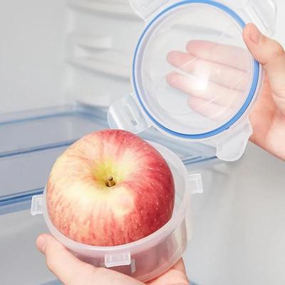 Domestico 1 PZ Scatola di Conservazione per Alimenti Grado Alimentare Contenitore per Conservare Verdura e Frutta Riscaldabile in Forno a Microonde Scatola Dispenser per Cereali