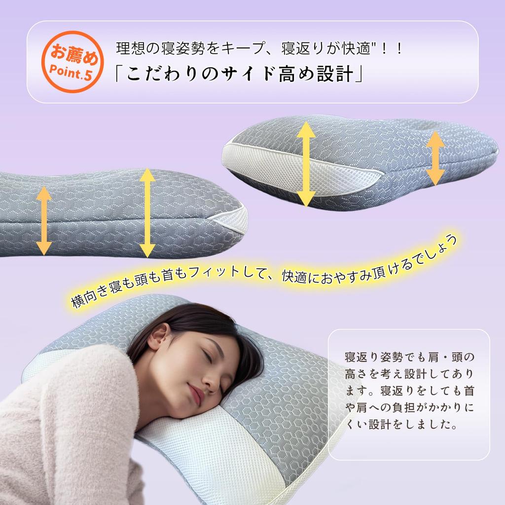 CozySleep Recommended by Memory Foam Tip Pillow for and Shoulder Memory Foam Reduces Neck Distributes Supports Neck and Shoulder Moderate Relieves