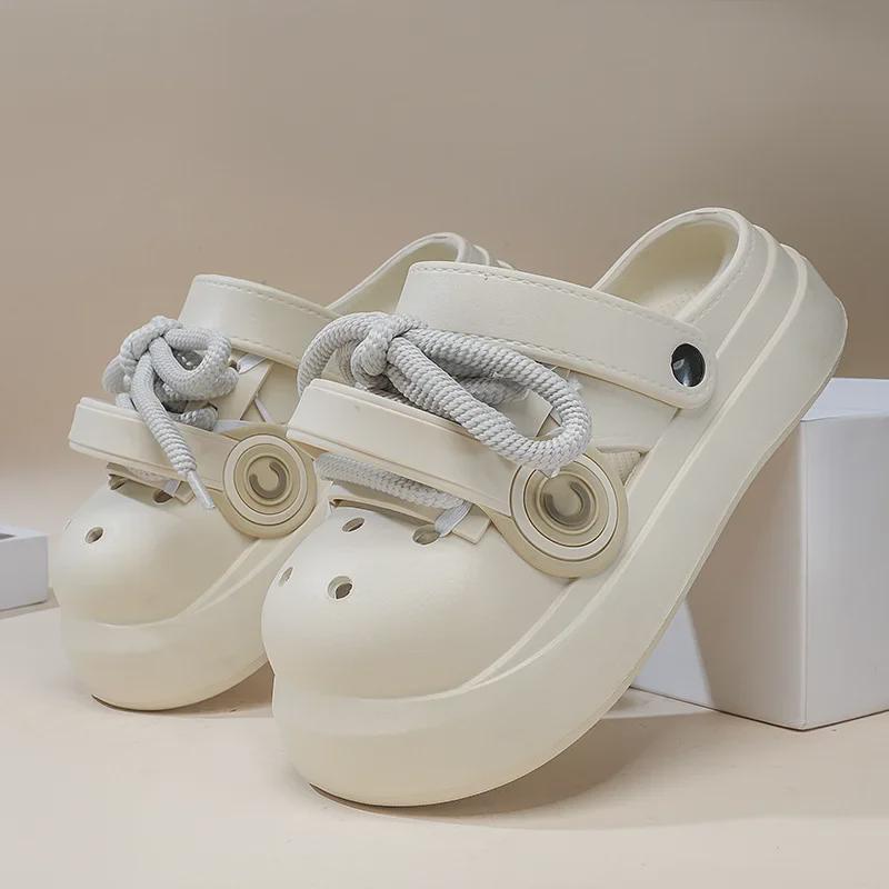 

Дышащие нескользящие пляжные сандалии на толстой подошве для комфортного отдыха на отдыхе 40-41 хаки