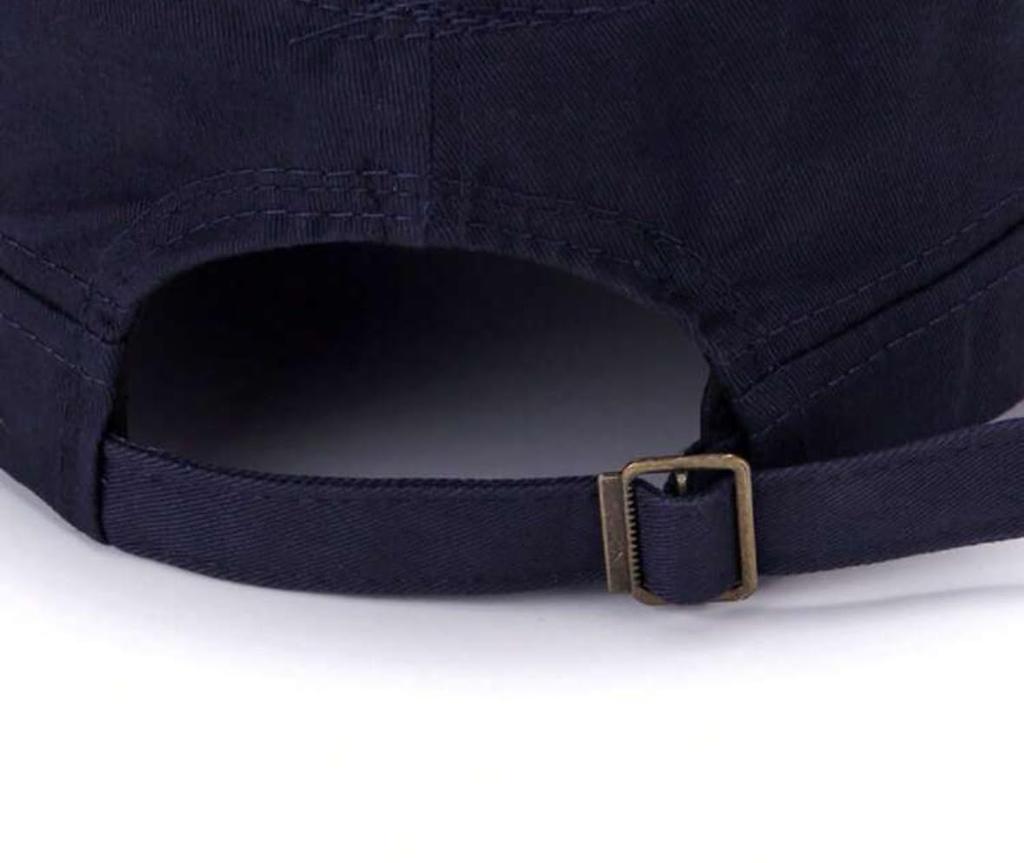 Sproutsy Men's Vintage Flat Top Work Cap (Black)