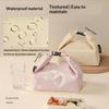 Portable Buckle Lunch Box Oxford Insulation Bag Large Capacity Insulation Handbag Student Work Lunch Lunch Bag Cooling Tote