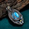 Labradorite pendant copper wire wrapped jewelry original gemstone jewelry tree of life pendant handmade designer jewelry gift for mother