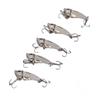 5PCS Metal Fishing Blade Lure 3.5g 7g 15g Fishing Lures Durable Spinner Spoon Lures  For Trout