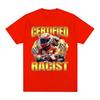 Professional Certified Racist Racing Meme T-Shirt Men's Fashion Vintage Short Sleeve T-shirts Cotton Casual Oversized T Shirts