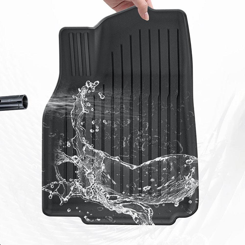 TPE Floor Mats Cargo Liner for Tesla Model Y Juniper 7 Seat 2026 2027 All Weather Non-slip Floor Liner Trunk Backrest Mat