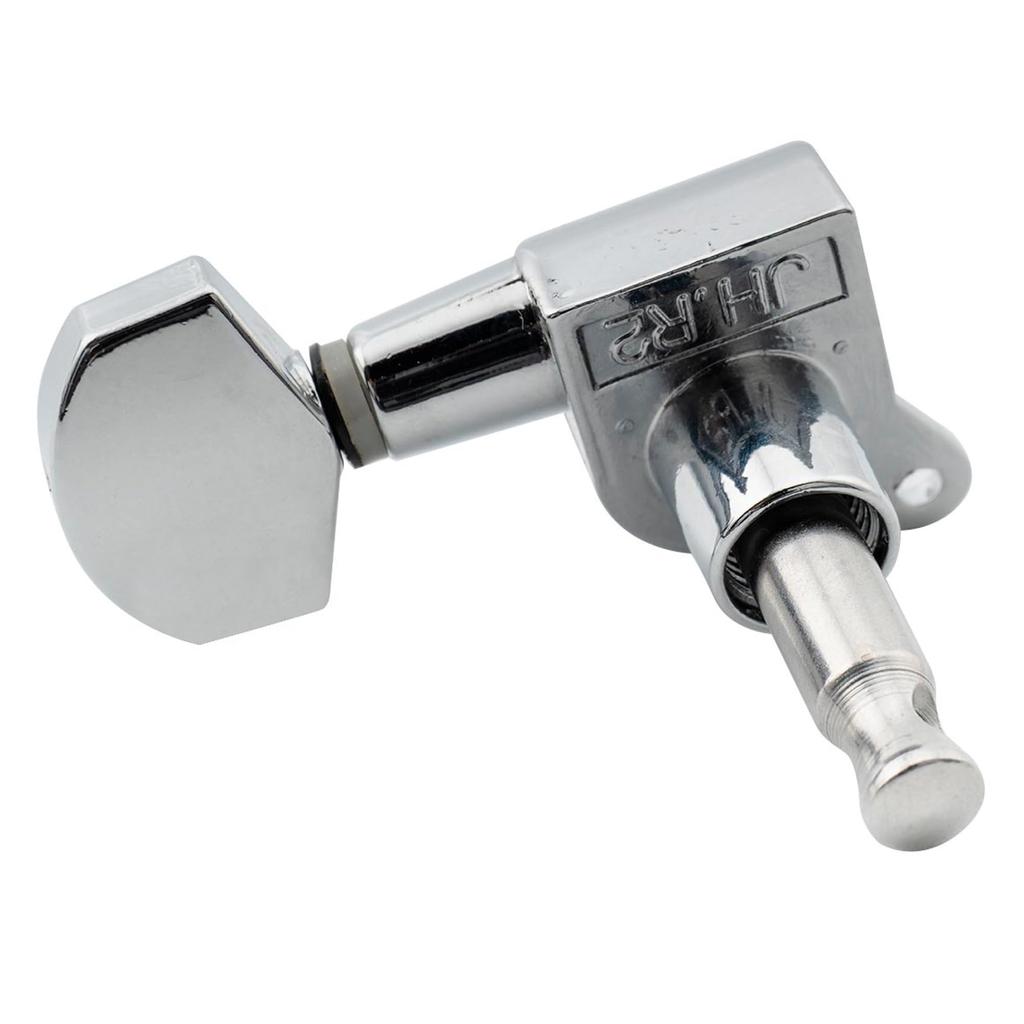 Musiclily Pro Electric Guitar Tuners for Chrome 6-in-line Stratocaster/Telecaster Guitars, Finish.