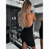 European and American Autumn and Winter Dresses Celebrity Sexy Style, Slim Suspender Short Dress