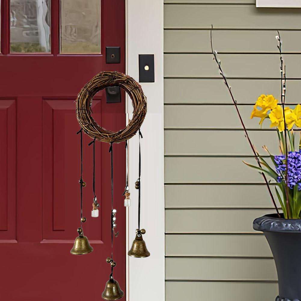 Enchanting Decorative Witch Bells Decorative Bells Witchcraft Wind Chimes Bronze Material Dispels Negative Energies