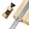 Brass Line Locator DIY Measuring Tools Ruler Limiter High Precise Steel Ruler Positioning Block Adjustable for Carpentry Scriber
