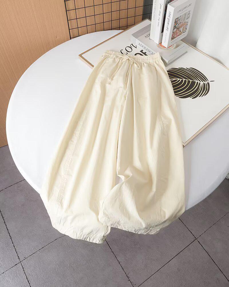 

Женские брюки-фонарики с высокой талией от BM&MD&ZA - Весенне-летняя мода Medium абрикосовый