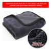 Serviette de lavage de voiture 1200 g/m² en microfibre double face ultra absorbante pour lavage de voiture, serviette de séchage et de nettoyage, accessoires de lavage