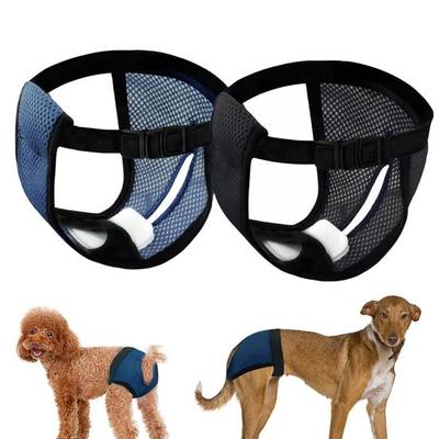 Confortável cor sólida aconchegante toque macio roupa interior para animais de estimação calças fisiológicas shorts sanitários para cães