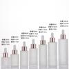 Frosted Glass Dropper Bottle 20-100ml, Straight Shoulder Essential Oil Serum Container for Skincare