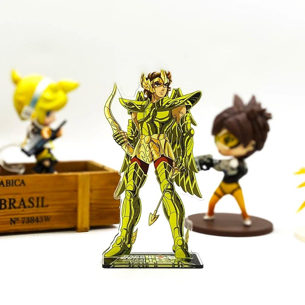 Saint Seiya Зодиак Айолос Афродита Смертельная маска японская акриловая подставка игрушечная фигурка