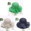 Breathable Epolyester Sun Hat With Large Brim And Adjustable Fit For Beach And Garden Use