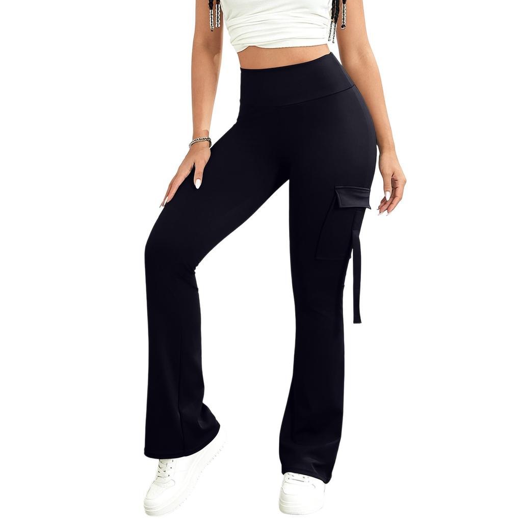 Women's Yoga Pants Casual Pants Slacks With Pockets High Waist
