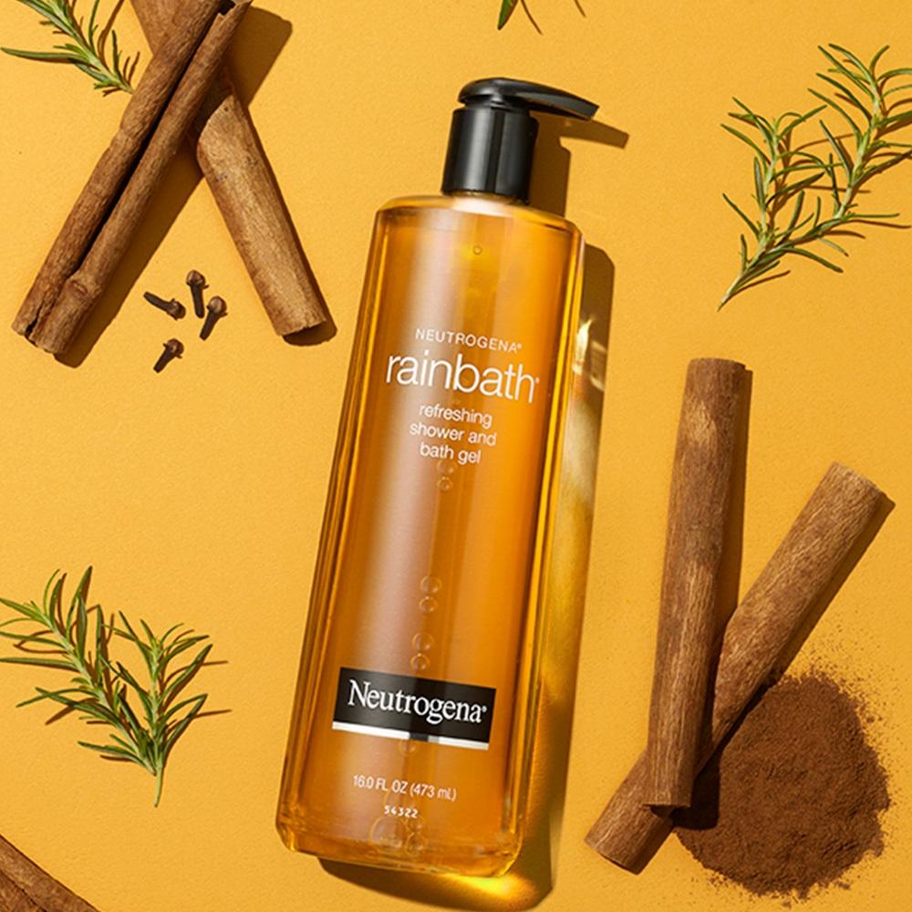 Neutrogena [woody Spice Scent] Neutrogena Rainbath Original Amber Body Wash 473ml