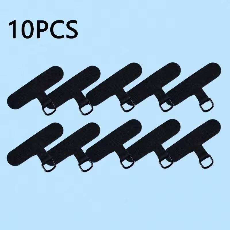 10/5/1Pcs Universal Tpu Handy Anti-verlorene Lanyard Karte Dichtung Nylon Abnehmbare Telefon Hängen Cord Strap Patch Tether Pad
