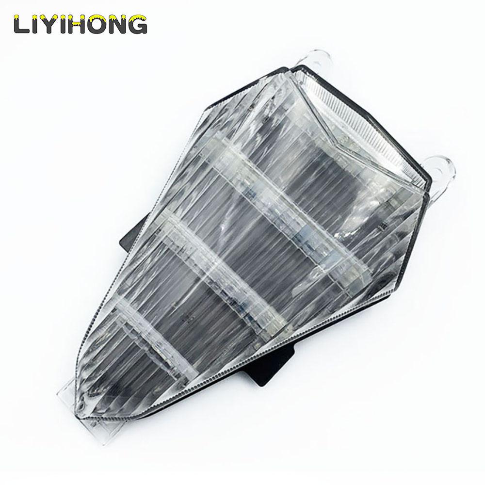 

For Yamaha YZF R6 2006 2007 Taillight Rear Tail Light Brake Turn Signals Integrated LED Light Clear 1