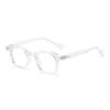  New Retro Small Square Men Glasses Frame Fashion Punk Eyewear Clear Anti-Blu-Ray Women Optical Frame Computer