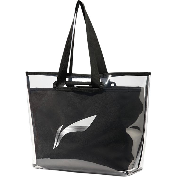 

Li-Ning Dry And Wet Separation Swimwear Storage Bag Toiletry Bag Women Swim Bag Black White LNBT726-3 White/Black