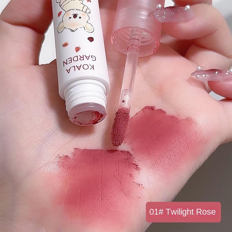 Velvet Lip Mud Lip Glaze White Lasting Soft Mist Matte Lipstick Students Affordable Makeup