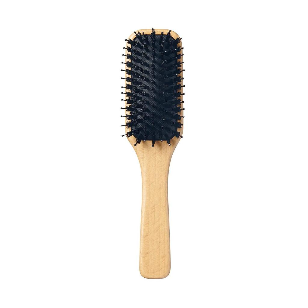 MUJI Beech Wood Hair Brush Total Length 20cm Mixed Hair 82575163