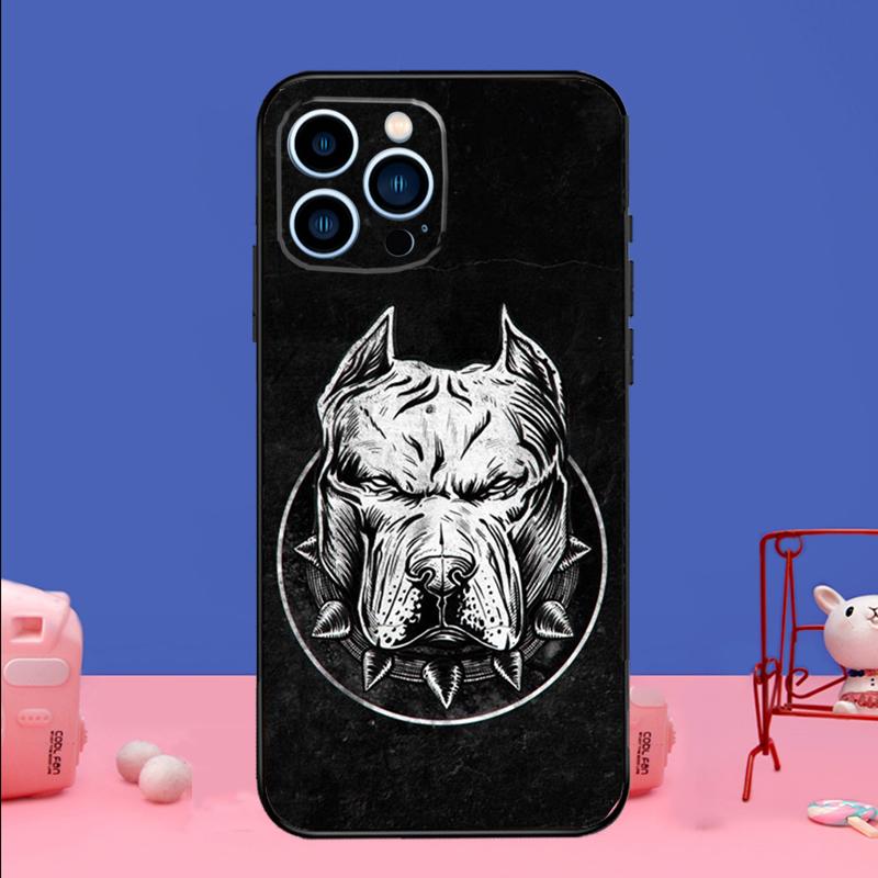 Pit Bull Lovely Dog Pitbull Phone Case For iPhone 16 15 14 13 12 11 17 Pro Max Plus 12 13 mini 16e 17 Air Bumper Cover