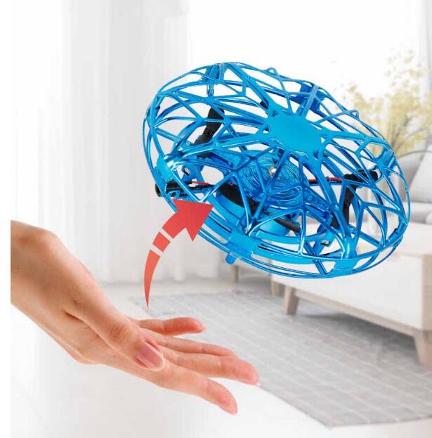 Flying Helicopter Mini Drone RC Drone Infraed Induction Aircraft Quadcopter Upgrade RC Toys For Kids