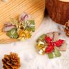 Linen Bow Pendant Mini Bell Christmas Tree Ornament