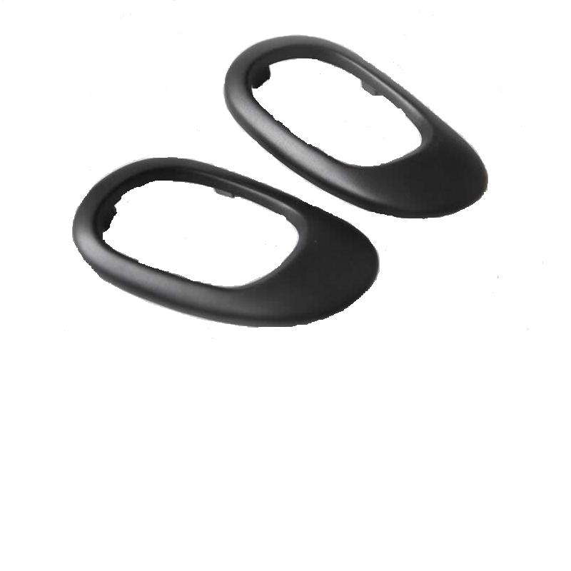 2pcs for Peugeot 206 207 Citroen C2 door handle Door inner handle frame Door handle frame Black