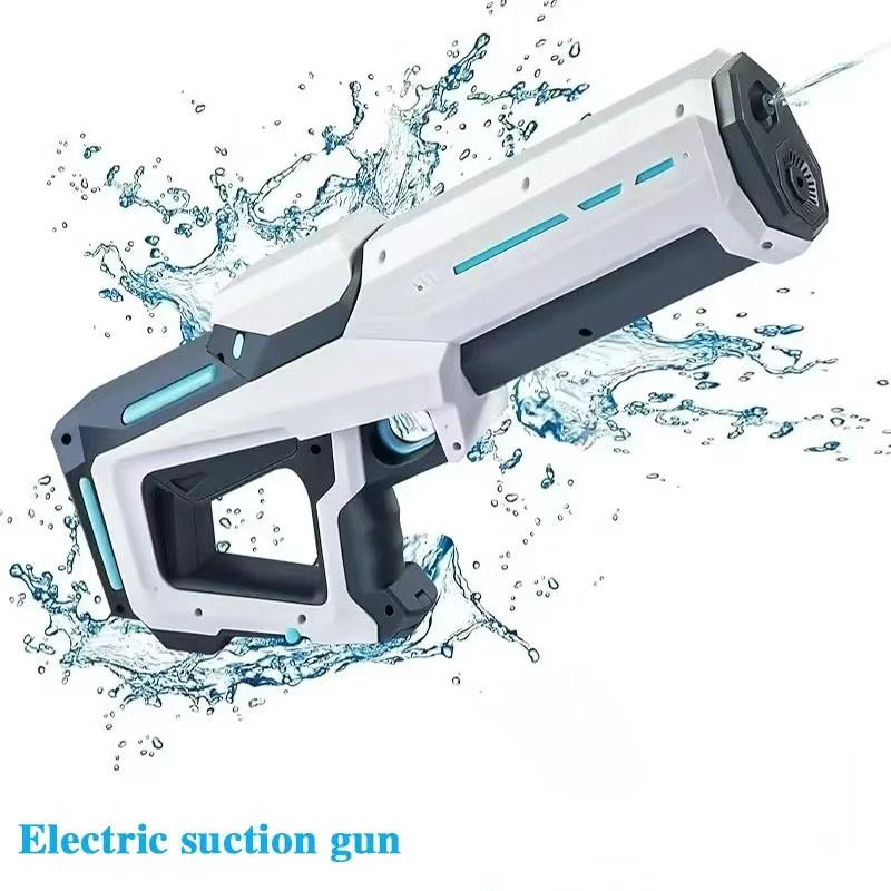 Non-Toxic Electric Water Guns For Adults Powerful Squirt Automatic Water Suction Water Blasters Summer Outdoor Beach Shooting Game Toys