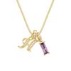 Dopamine Style Letter Jewelry Adjustable Size Women's Necklace  for Romantic Gift
