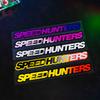 1 Stück Speedhunters Motorrad Aufkleber Wasserdicht für Motorrad Frontverkleidung Tank Elektroroller Karosserie Aufkleber Dekoration