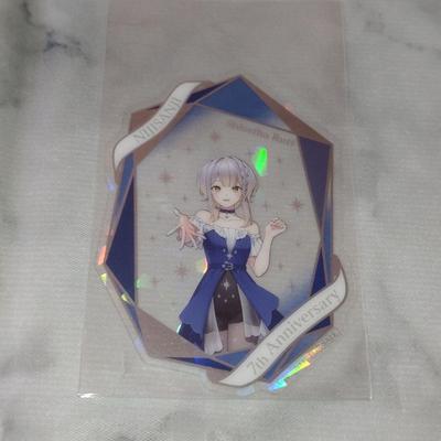 [USED] Nijisanji 7th Anniversary Clear Card Shioriha Ruri Bonus