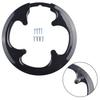 Road Bike Chainring Guard 42T 44T Plastic Gear Cover for 8 Hole Cranksets