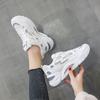 Daddy women's shoes tide 2025 autumn new versatile Internet celebrity Xiaobai mesh breathable casual sports shoes 811-1