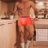 Men's Sexy Mesh Butt-Lifting Low-Rise High-Cut Briefs (BS834)