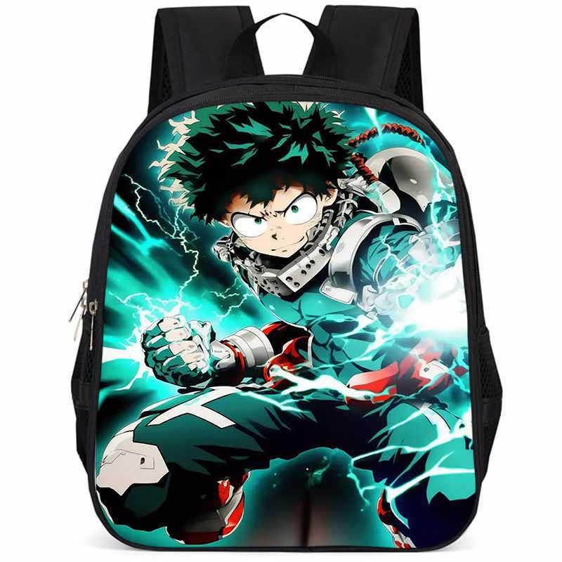 My Hero Academia 15-inch Large Capacity Lightweight Oxford School Backpack For Kids