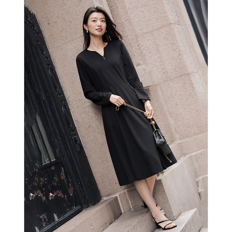 Demana Elegant A-Line Commuter Dress