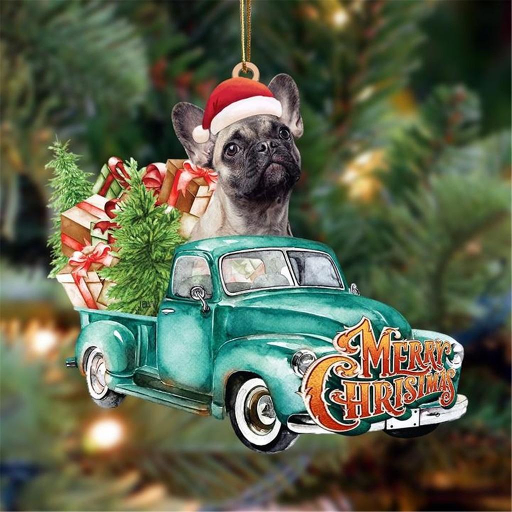 

Акриловый Привлекательный Подвеска Собака Для Автомобиля Рождественский Декор И Новые Годовые Празднования 8