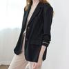 Natural Washing Shoulder Pad Oversized Jacket Zb09qj607on