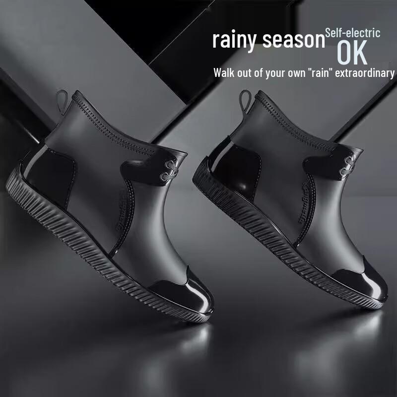 Men's Short Work Rain Boots