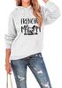 Frenchie Mom Autumn/Winter Casual Hoodie - Long Sleeve Sweatshirt