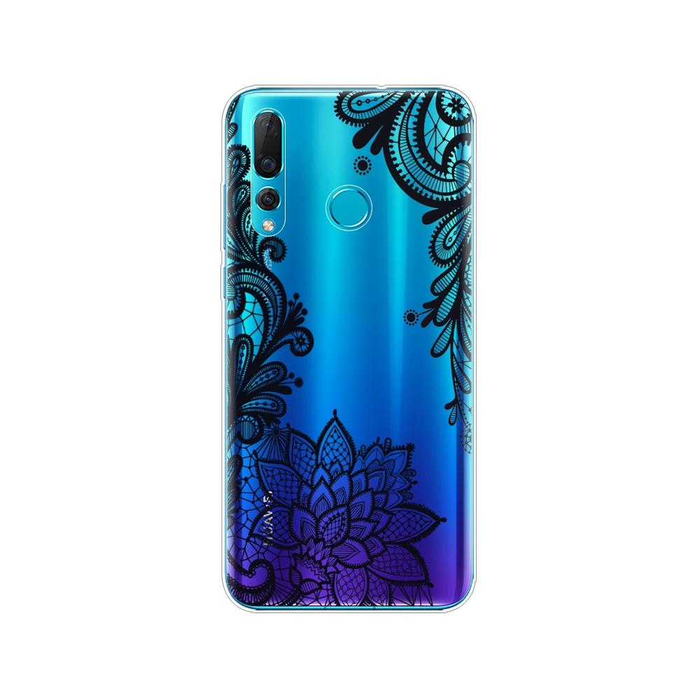 Mobile Silicon Phone Bag Case For Huawei Nova 4 4e Case Soft TPU Back Phone Cover For Nova4 nova4E Cover Protective Back Cover