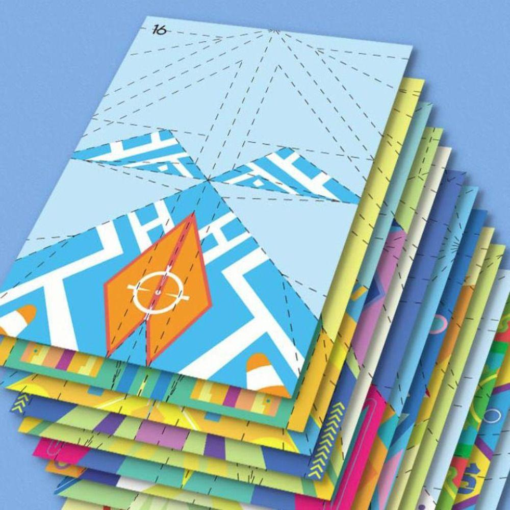 Art Learning Airplane Origami Set Paper Versatile Paper Aircraft Toy Parent-child interaction