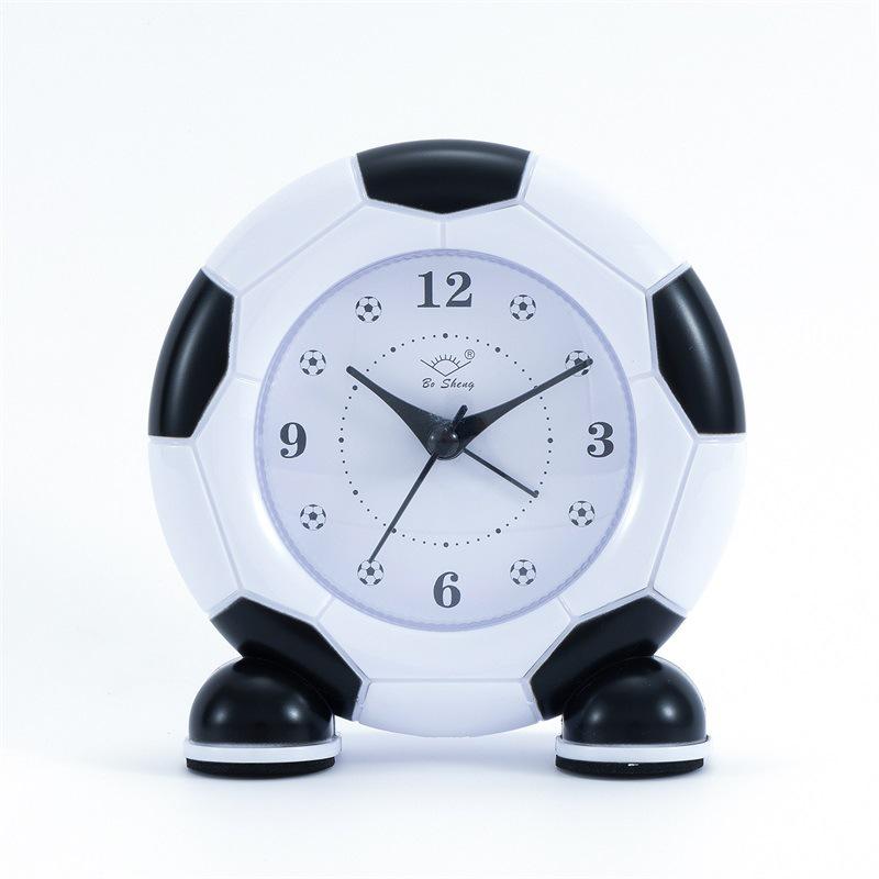 Silent Bedside Football Alarm Clock for Kids – Creative World Cup Gift