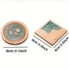 Lake Marine Styling Resin Bamboo Tea Mat, Creative Drink Mat, Table Insulation Mat Anti-hot Mat