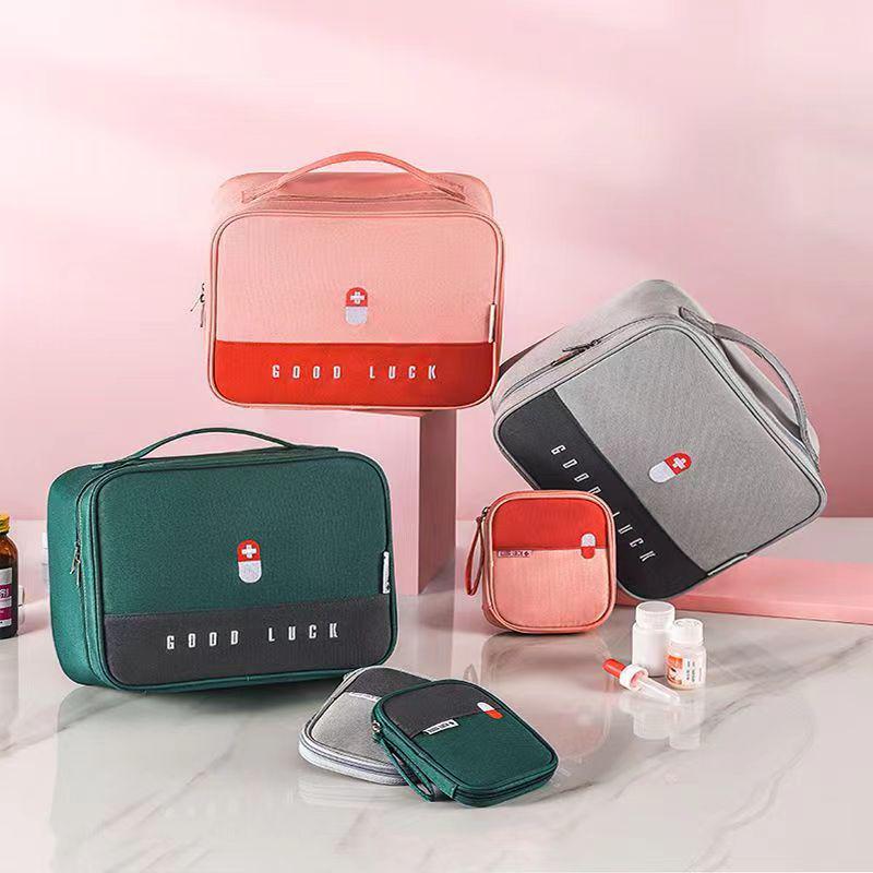 Portable Medical Travel Bag - Outdoor Storage for Home Medications